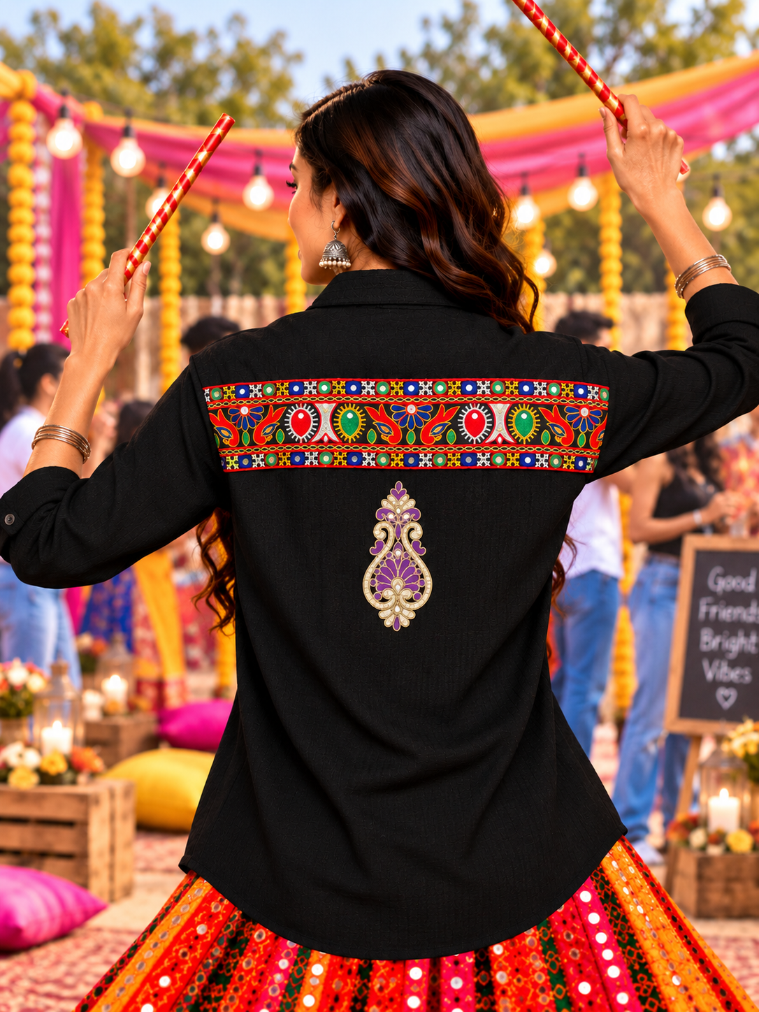 Saaj -  Garba Festival Shirt