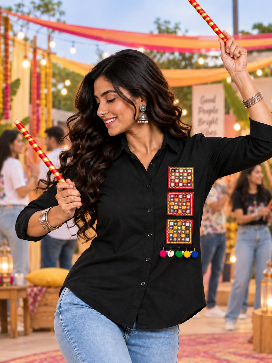 Saaj -  Garba Festival Shirt
