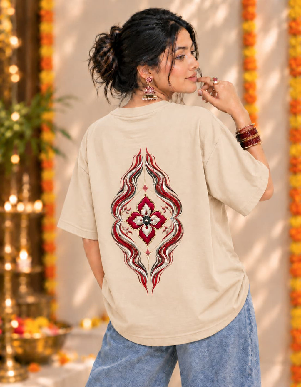 Mandala - Festival Oversize T-Shirt