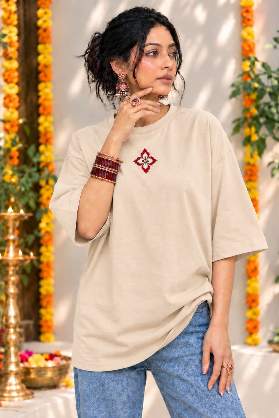 Mandala - Festival Oversize T-Shirt