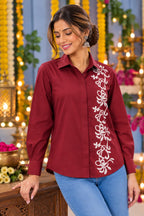 Pushpotsav - Festival Embroidery Shirts