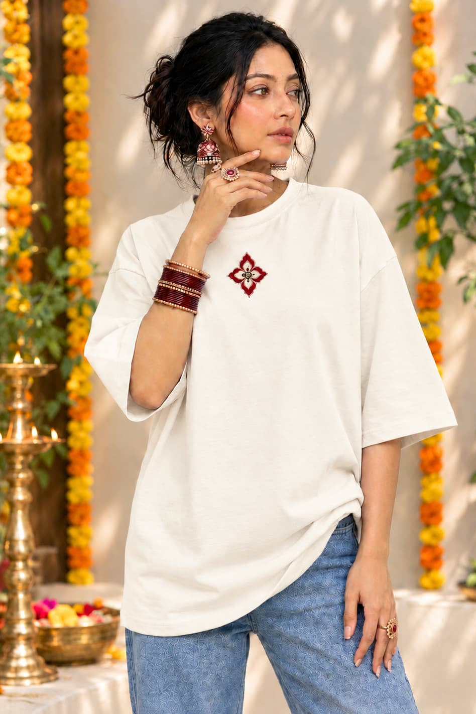 Mandala - Festival Oversize T-Shirt