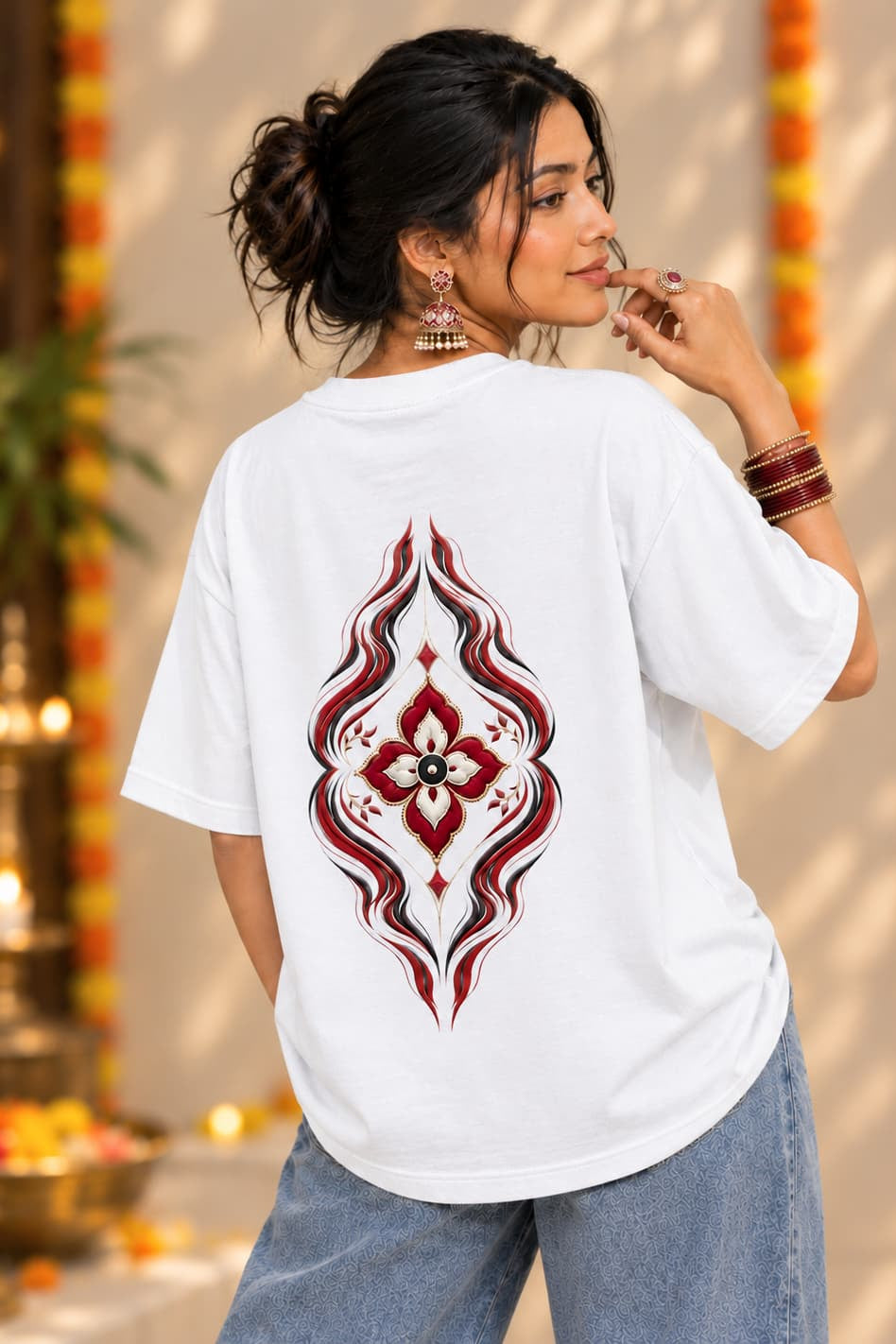 Mandala - Festival Oversize T-Shirt