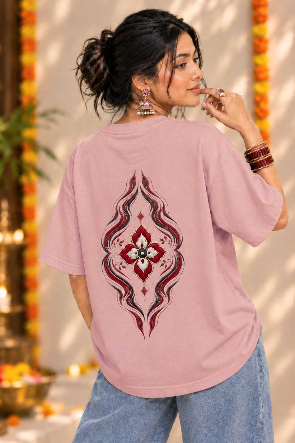 Mandala - Festival Oversize T-Shirt