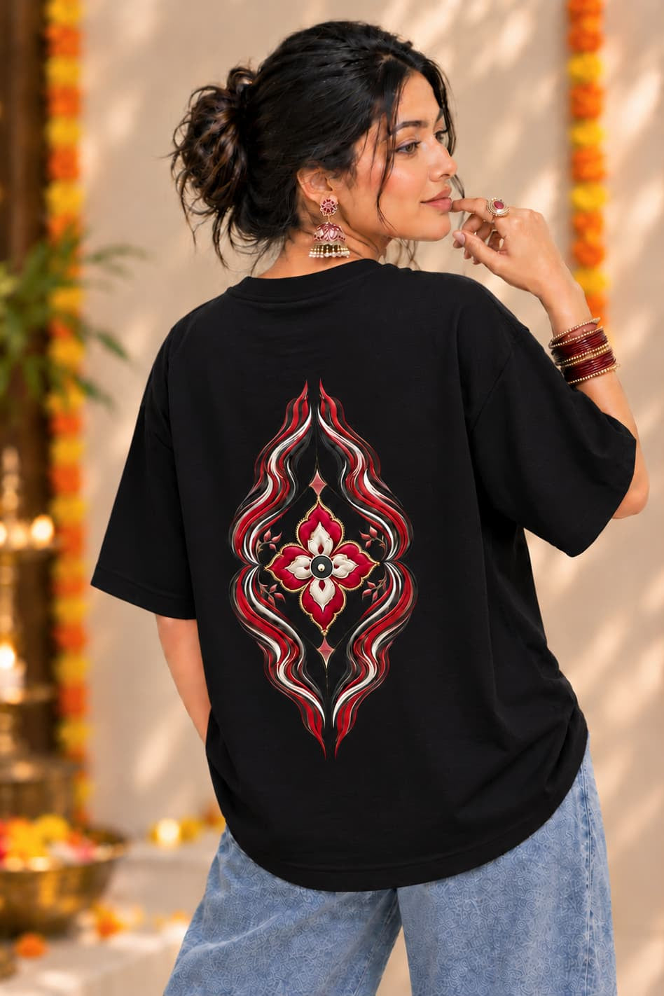 Mandala - Festival Oversize T-Shirt