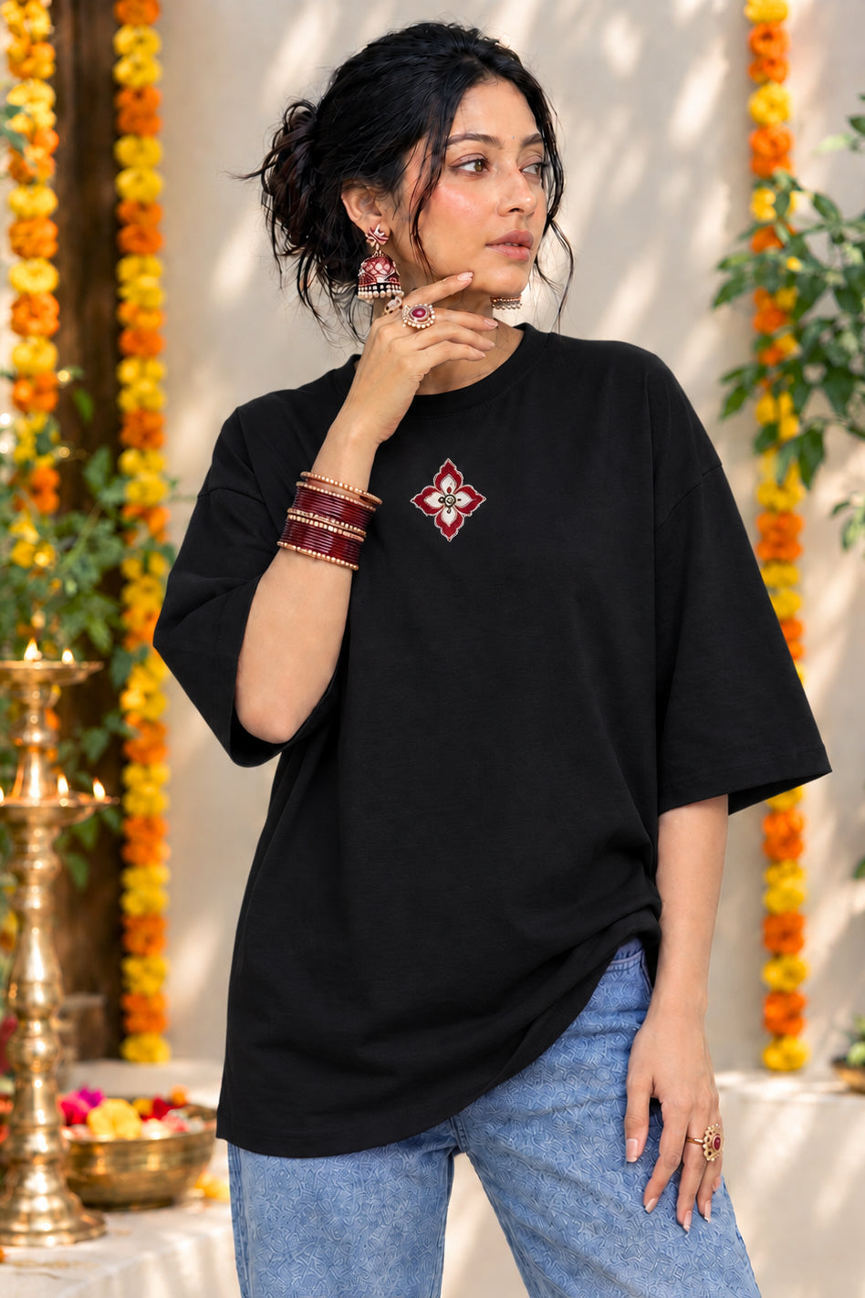 Mandala - Festival Oversize T-Shirt