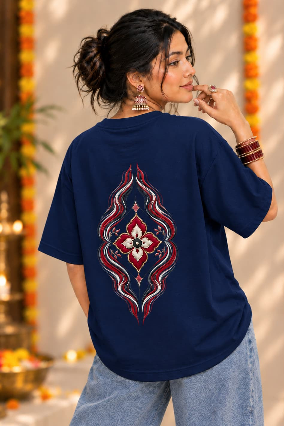 Mandala - Festival Oversize T-Shirt