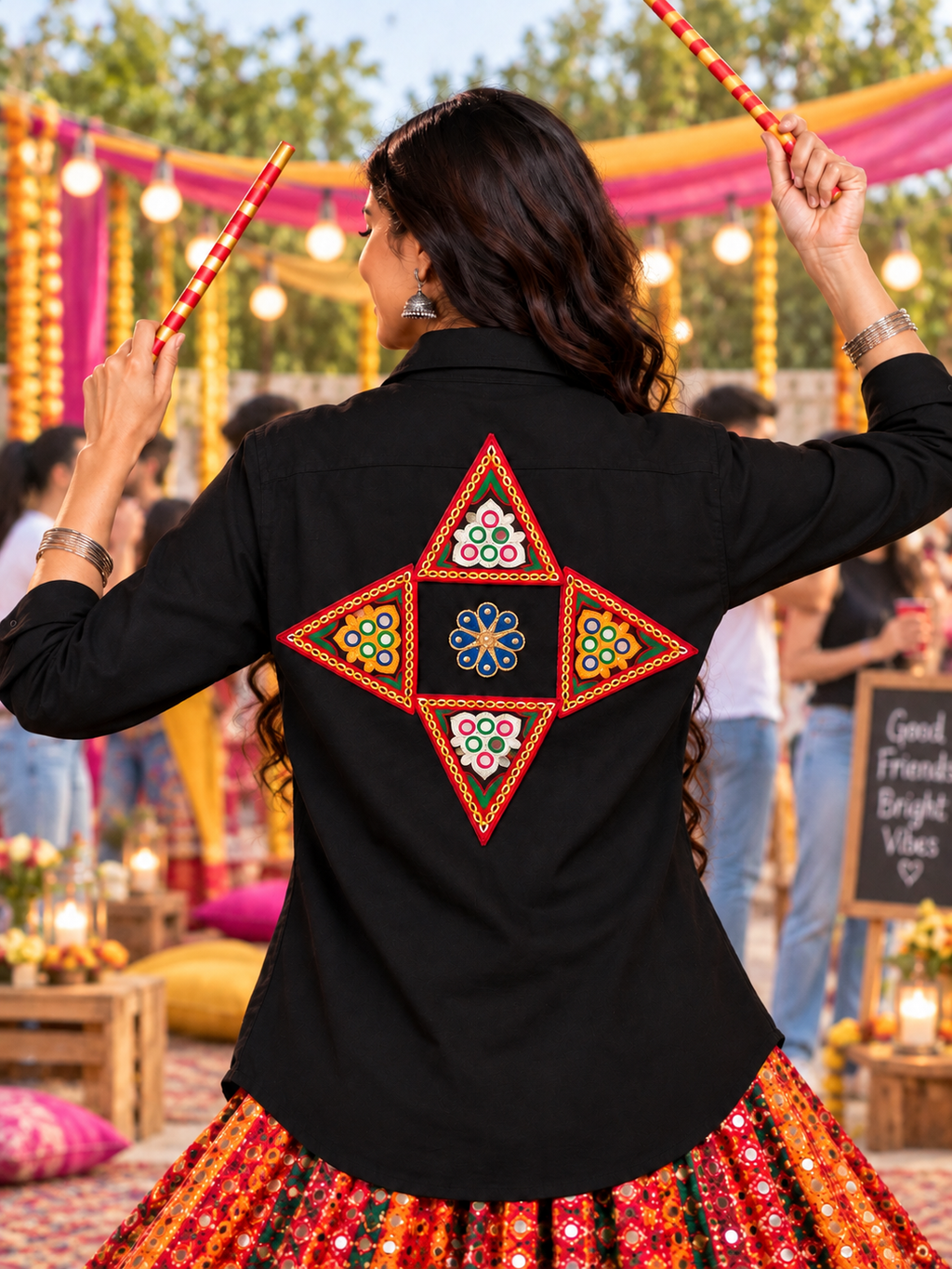 Saaj -  Garba Festival Shirt