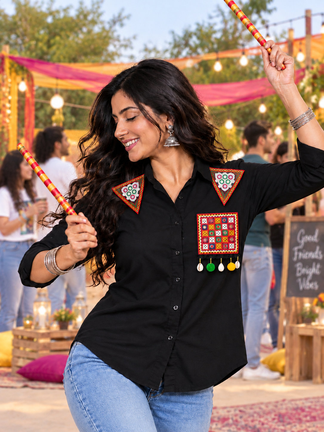 Saaj -  Garba Festival Shirt