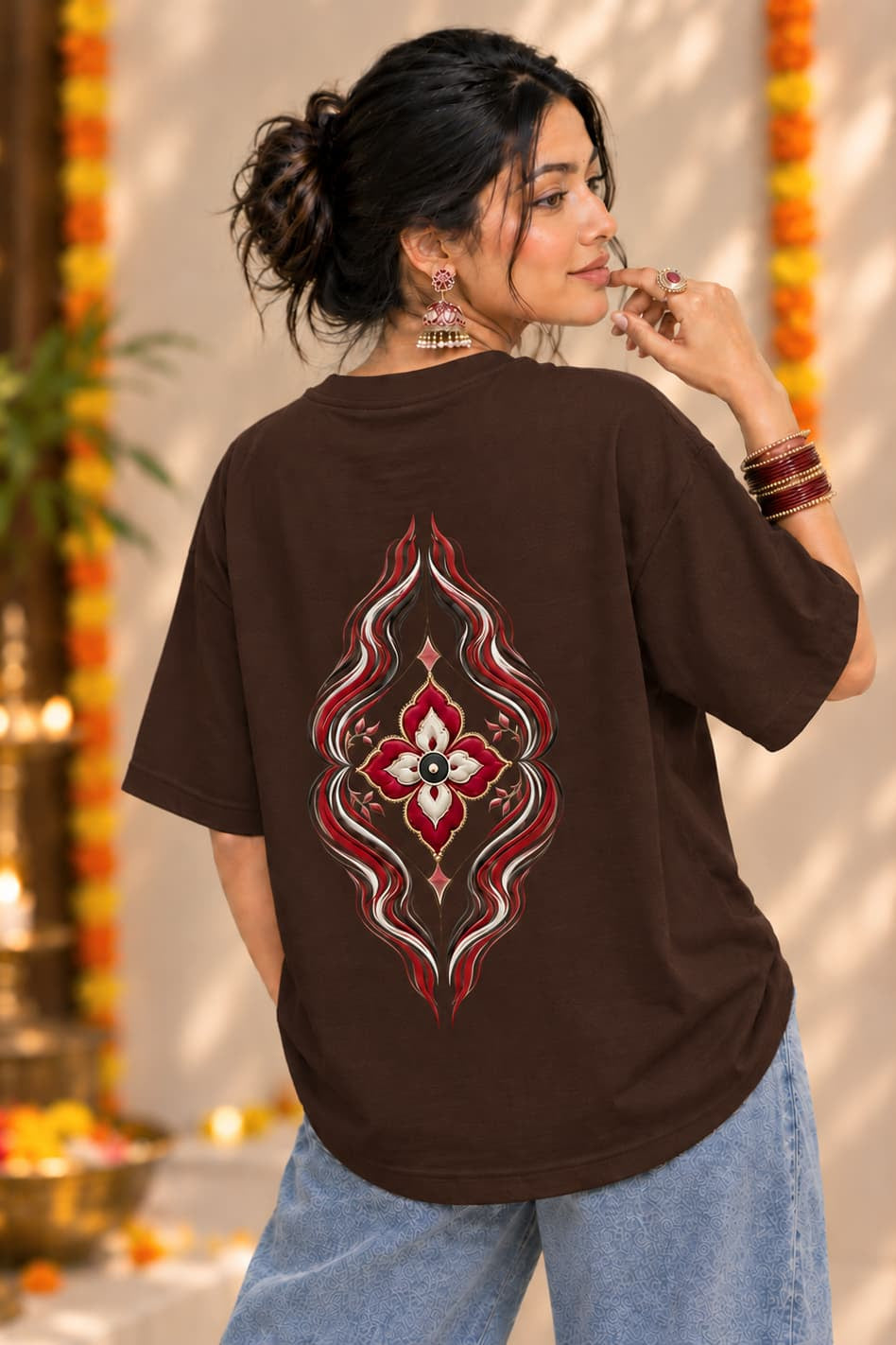 Mandala - Festival Oversize T-Shirt