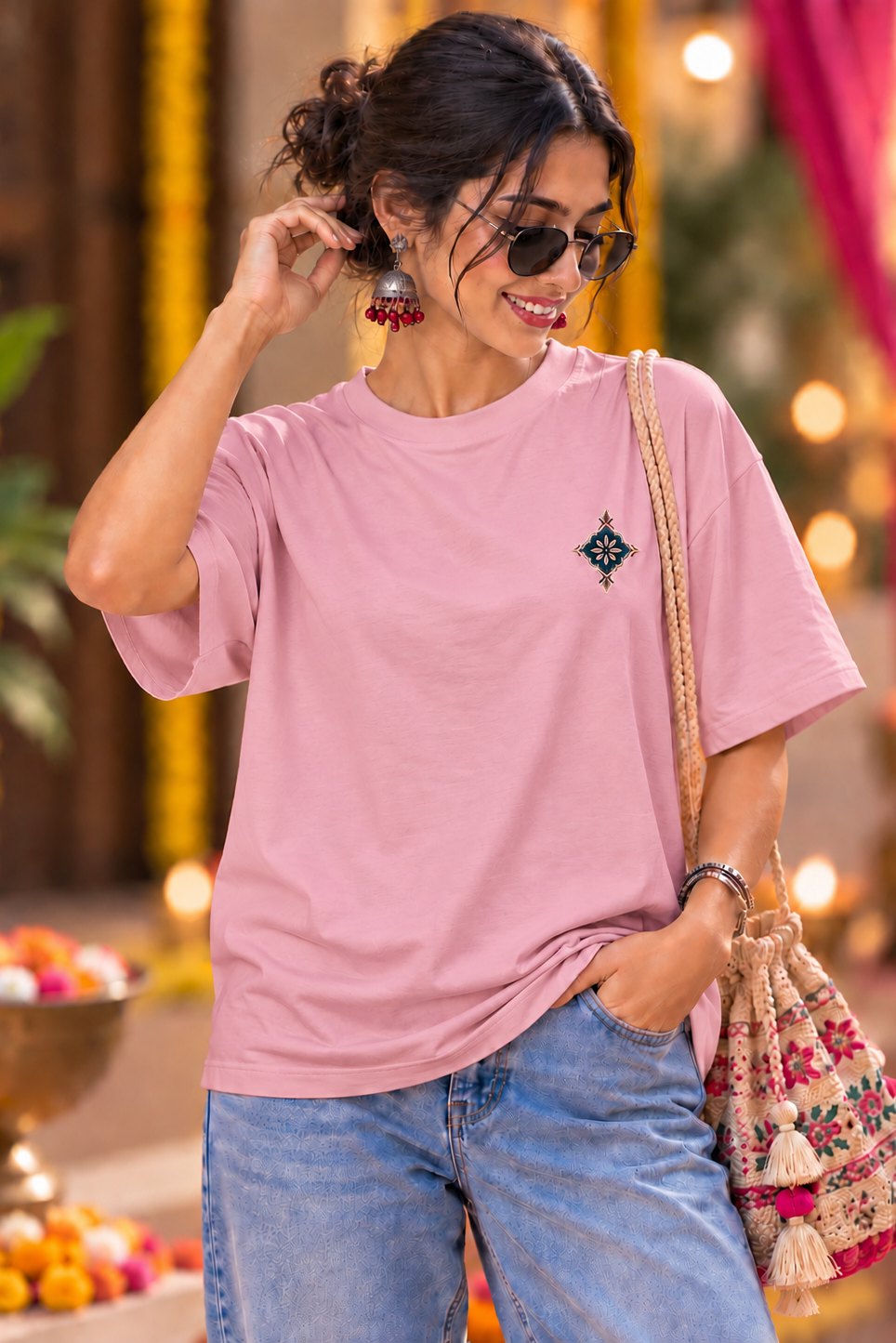 Alankaar – Oversized Festival T-Shirts