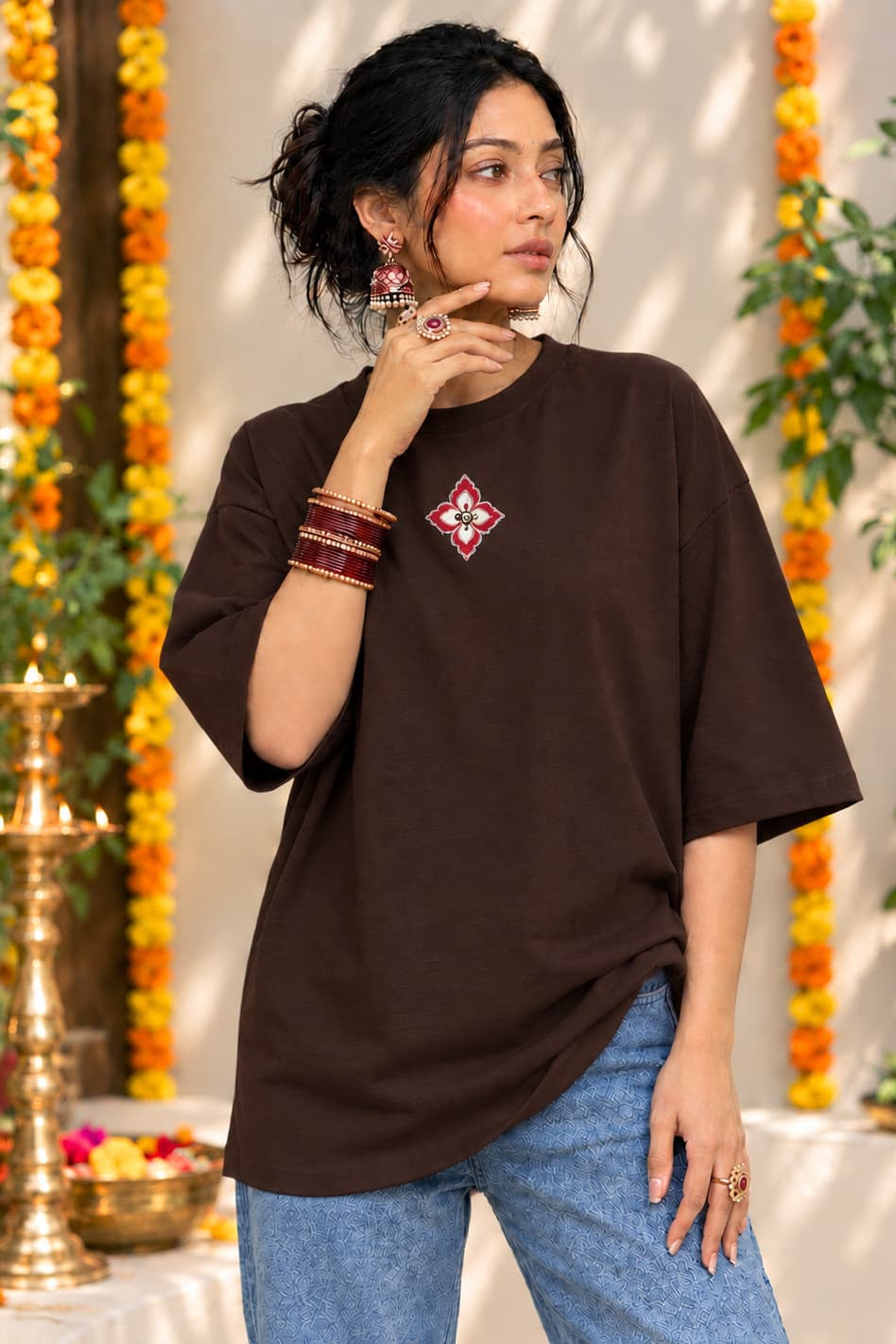 Mandala - Festival Oversize T-Shirt