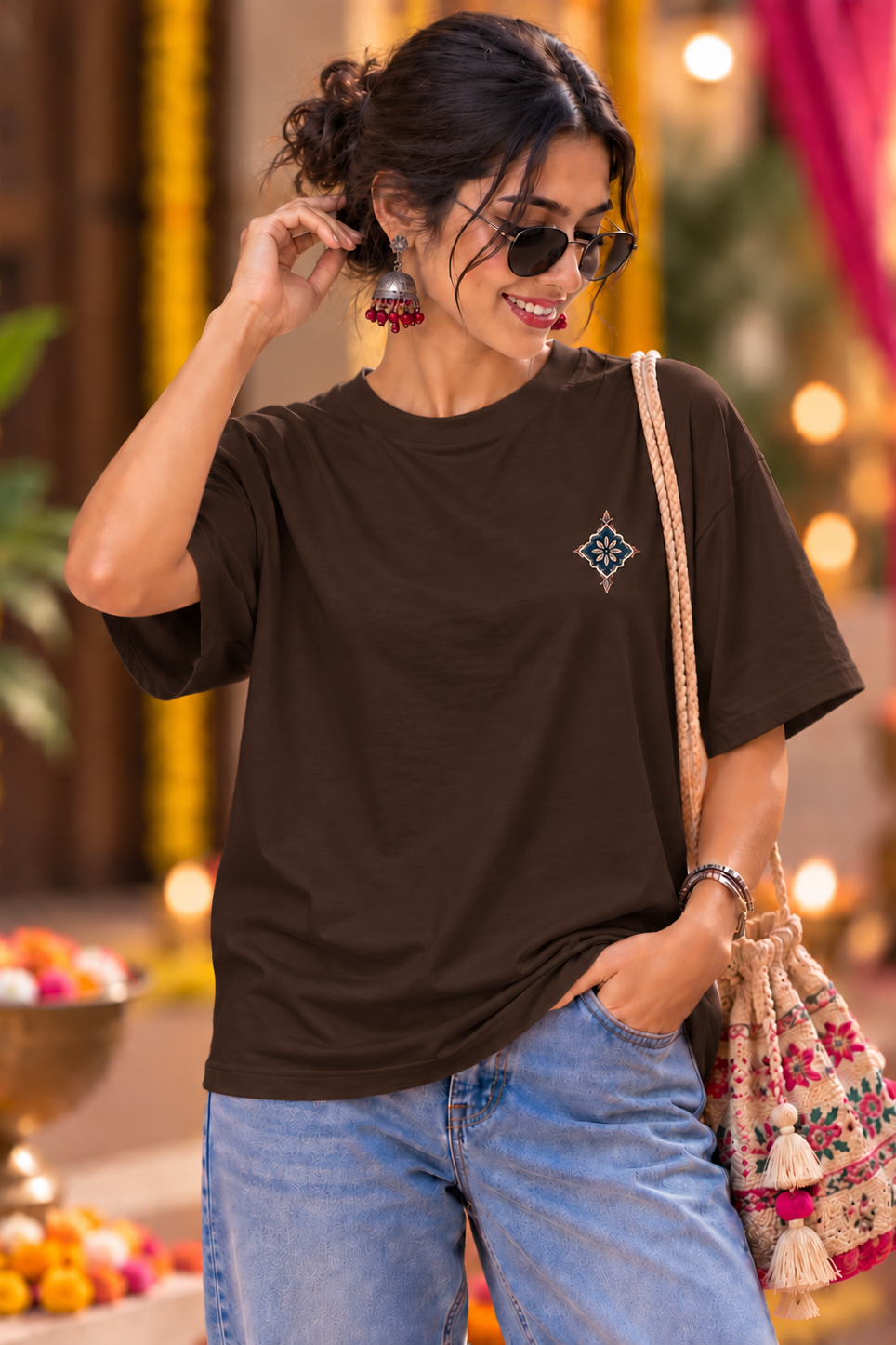 Alankaar – Oversized Festival T-Shirts