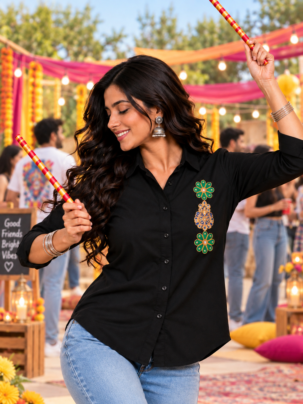Saaj -  Garba Festival Shirt