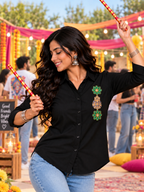 Saaj -  Garba Festival Shirt