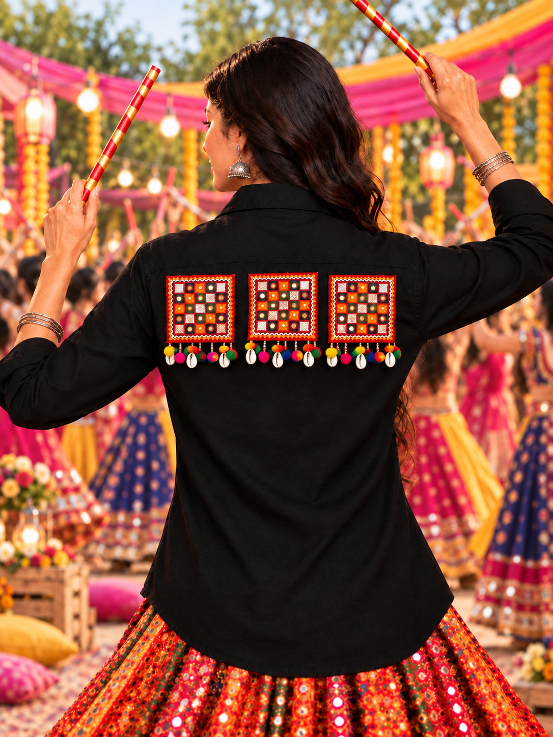 Saaj -  Garba Festival Shirt