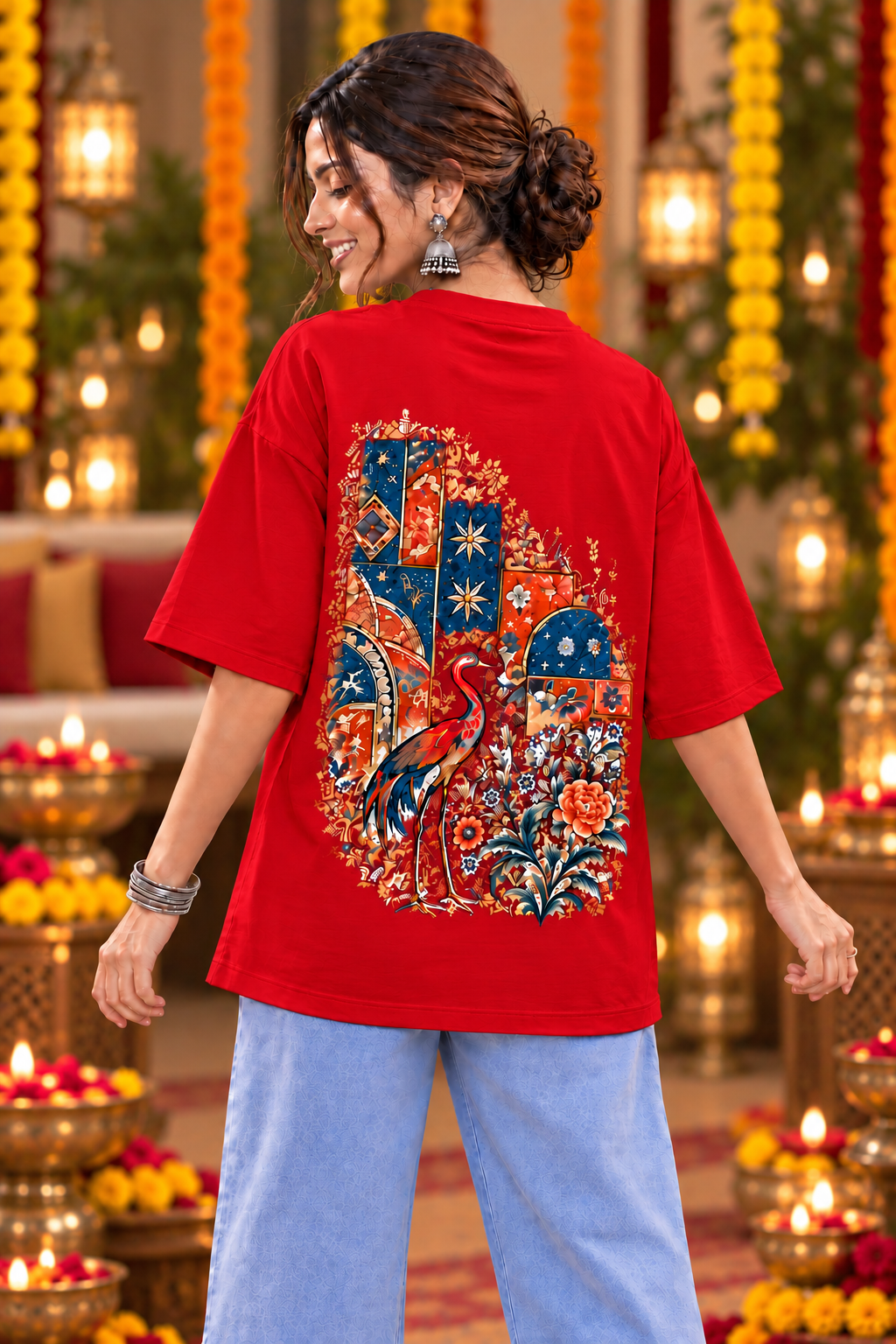 Alankaar – Oversized Festival T-Shirts