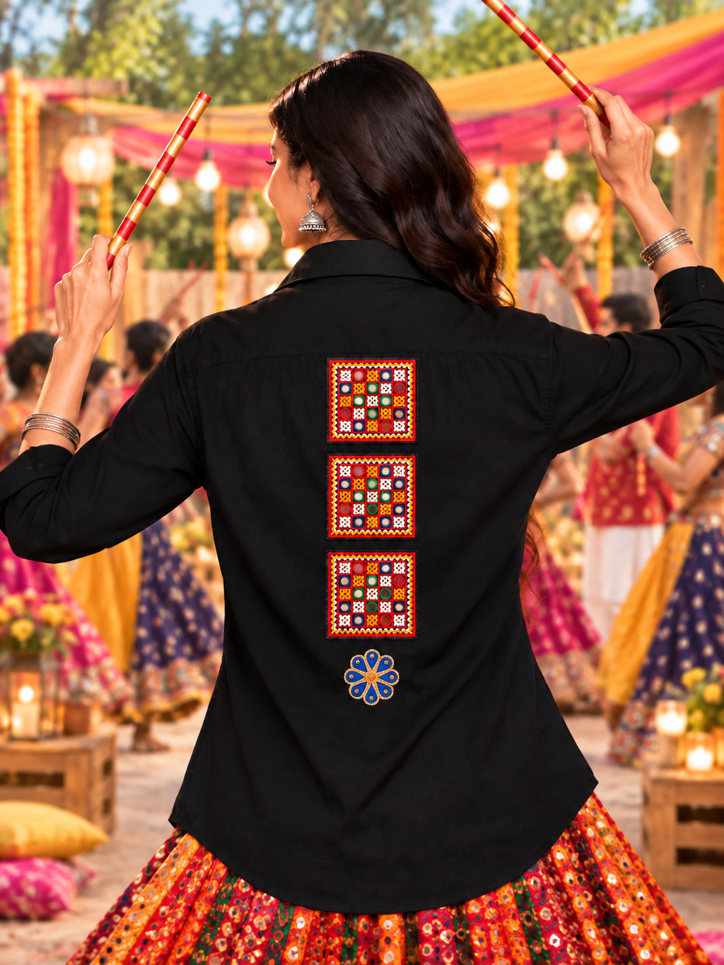 Saaj -  Garba Festival Shirt