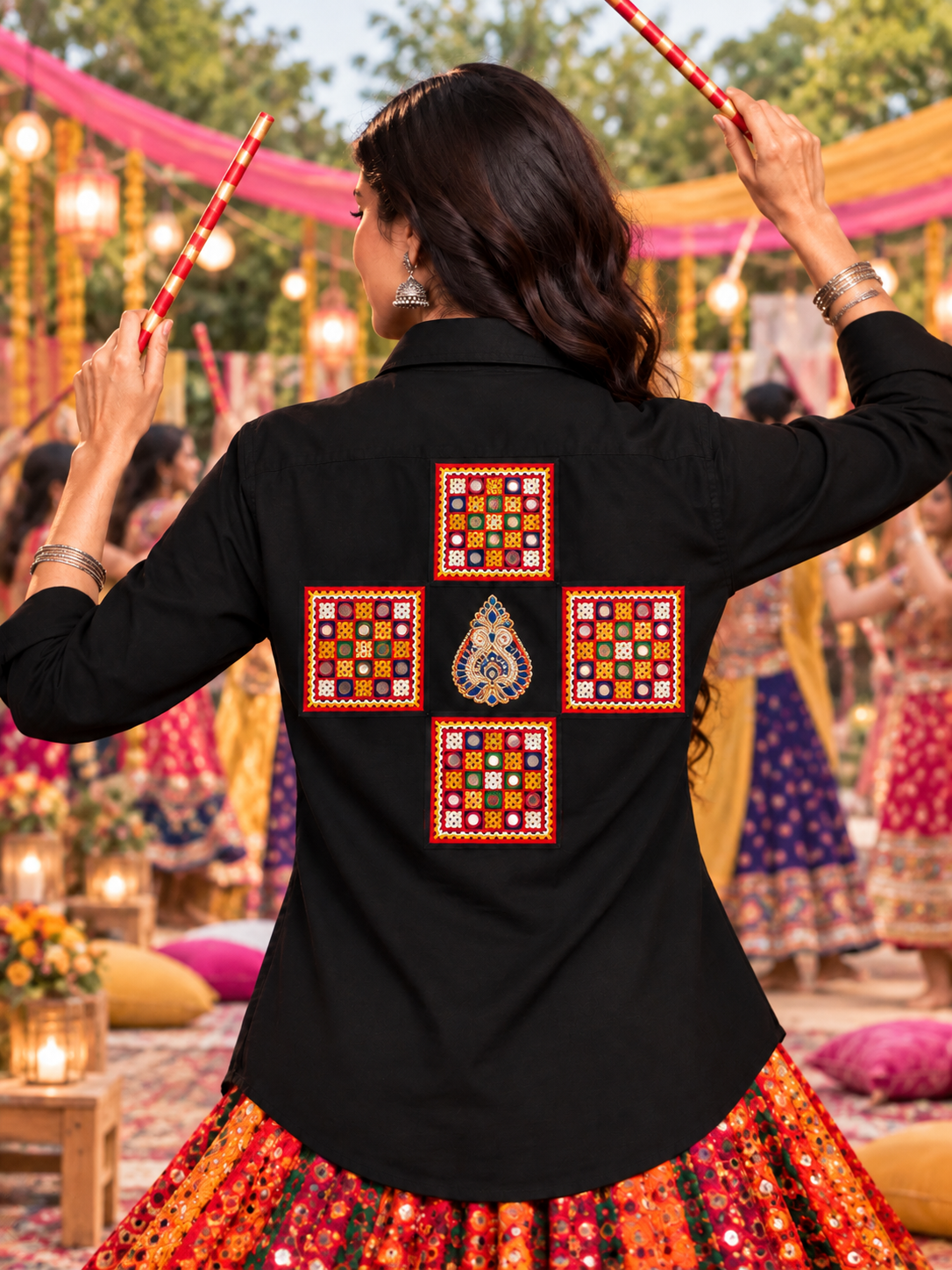 Saaj -  Garba Festival Shirt