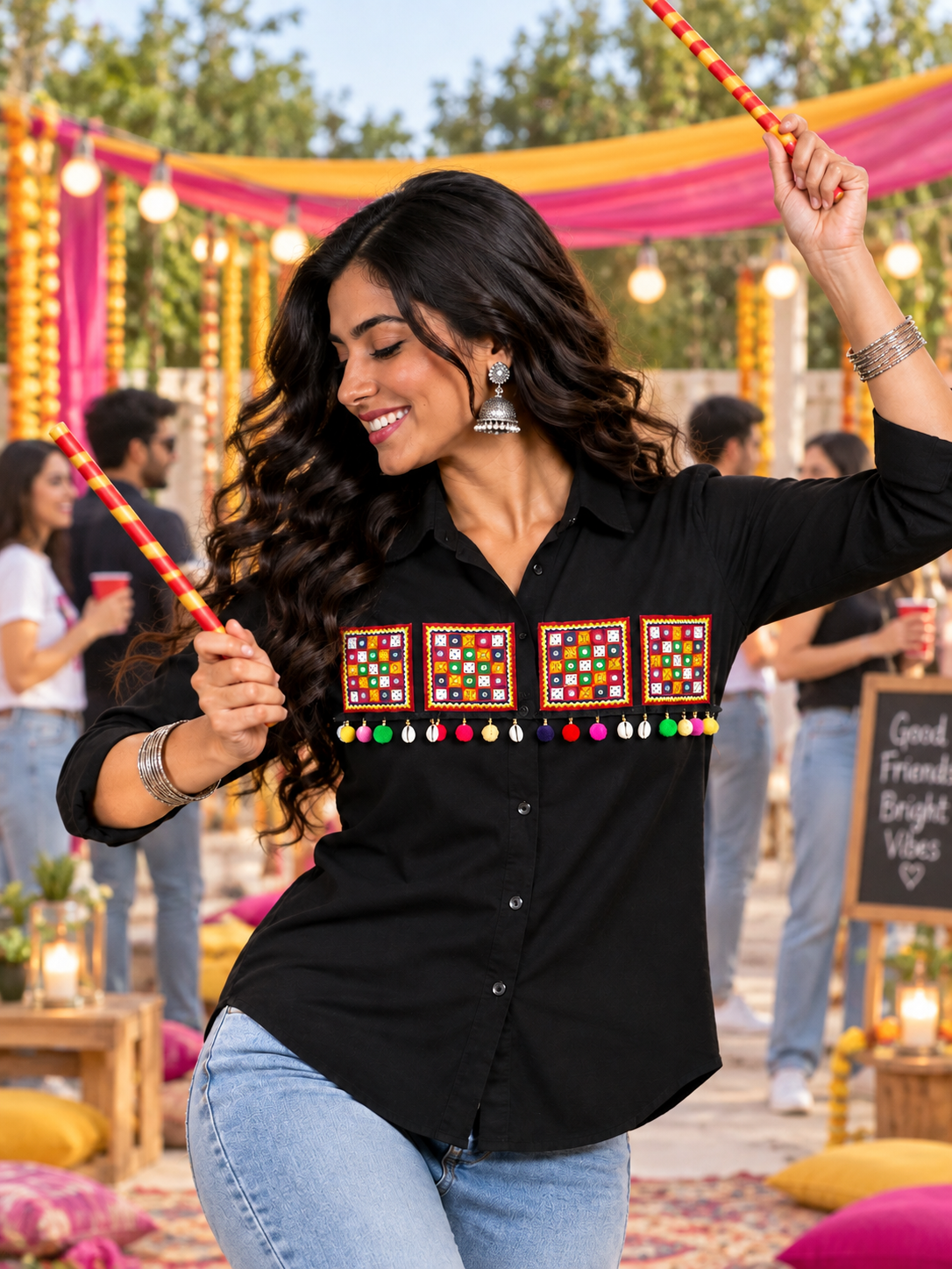 Saaj -  Garba Festival Shirt