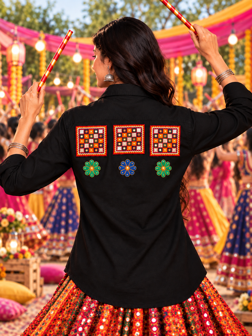 Saaj -  Garba Festival Shirt