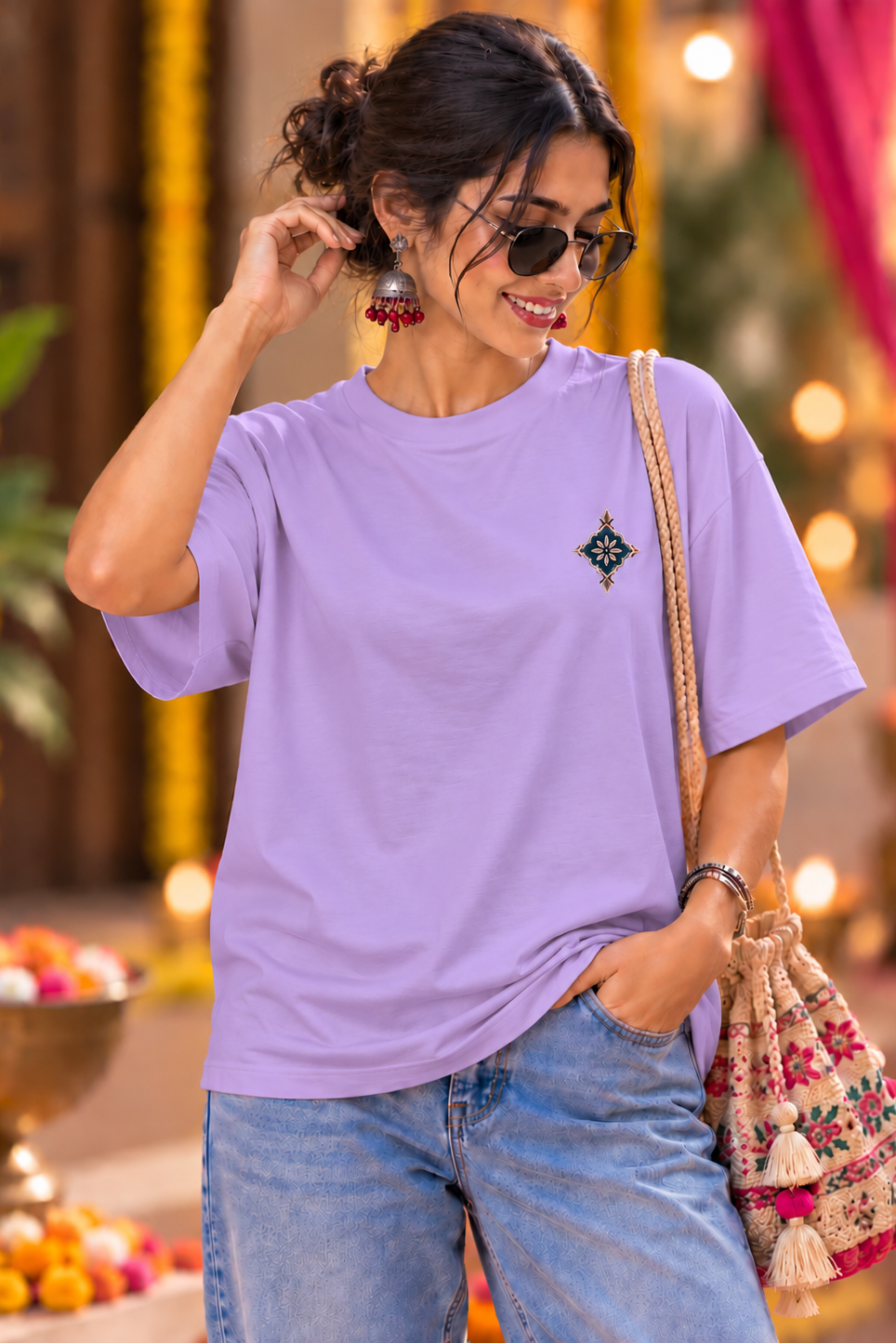 Alankaar – Oversized Festival T-Shirts