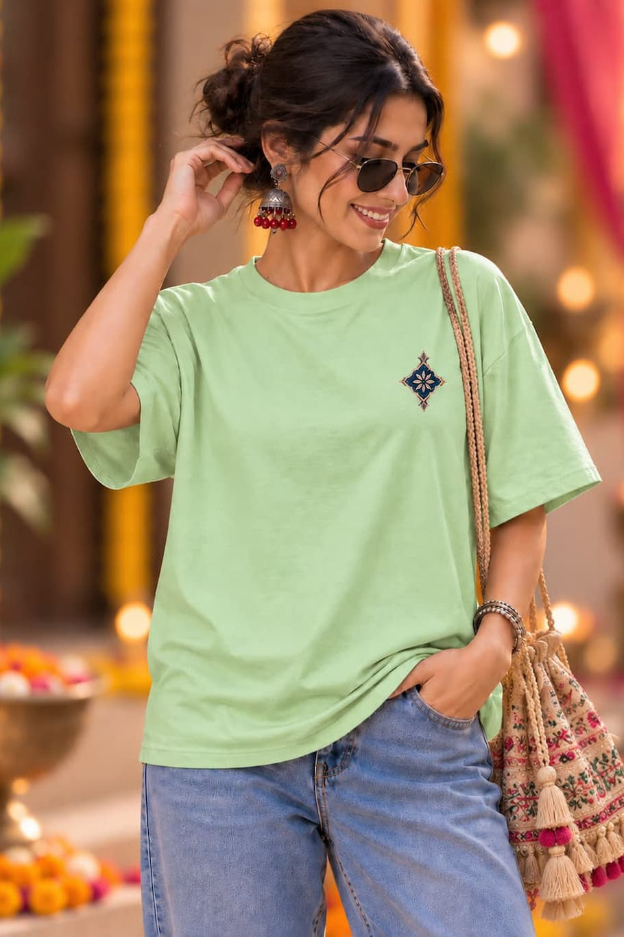 Alankaar – Oversized Festival T-Shirts
